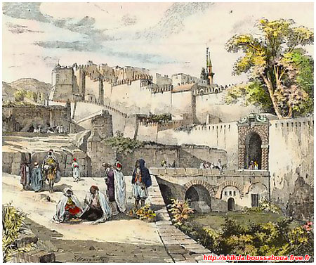 alger - bab azoun - 1832