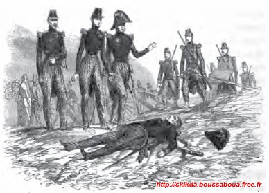 Mort de Damrémont au siège de Constantine