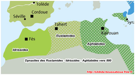 Les Rustamides vers 880